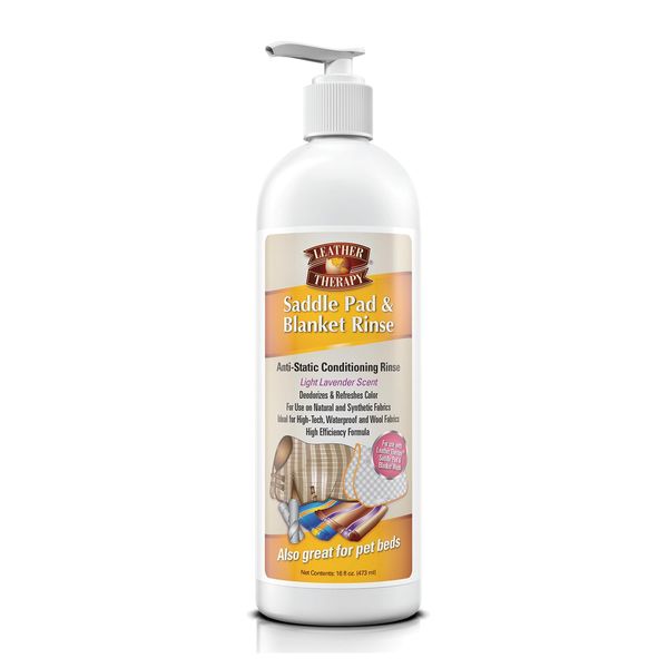 Leather Therapy Saddle Pad & Blanket Rinse for Washing Machine Use, 16oz