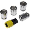 Dorman 712-381 M12-1.50 Wheel Lock Set, 5 Pack,Silver