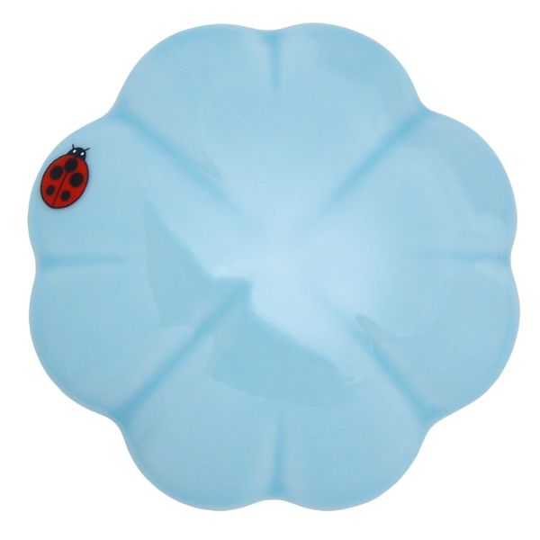 Arita Ware Drain Cover, Ladybug (Blue) ID-52-9