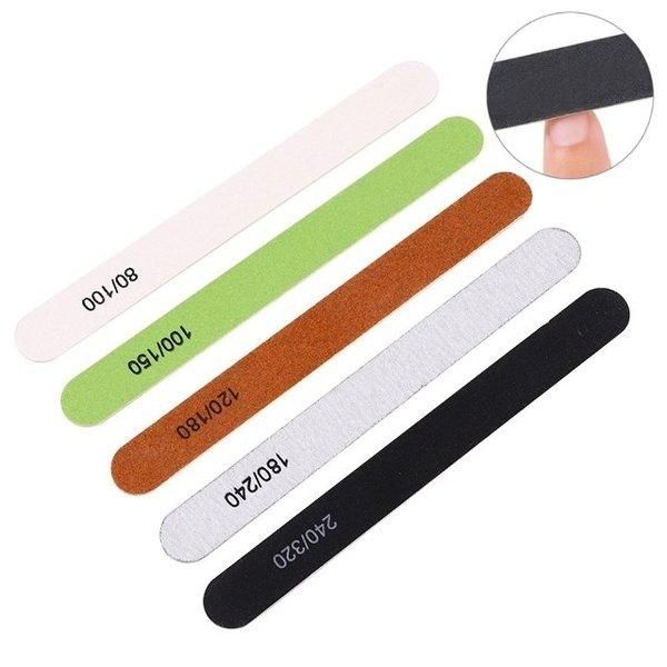 [Other] Sanding Wood File 5-piece Set Self Nail Care Cuticle Nail Art (WE00C6A)