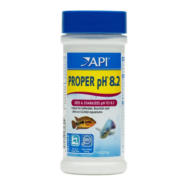 API PROPER pH 8.2 Freshwater Aquarium Water pH Stabilizer 210 g Container