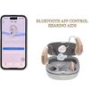 OTC Hearing Aids for Seniors with Bluetooth Rechargeable Hearing Aid with APP