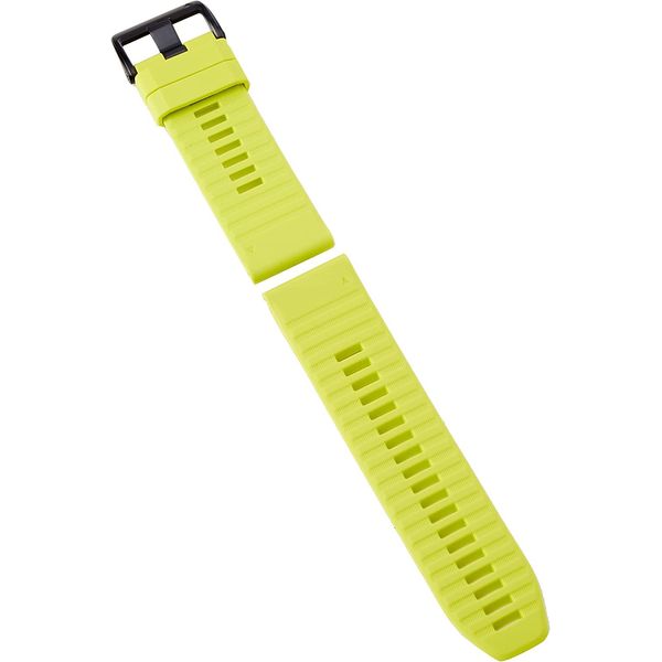 Garmin Quickfit Watch Band, Amp Yellow Silicone, 26mm