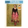 Simplicity SS9595OS Damenrock/Hose, Einheitsgröße