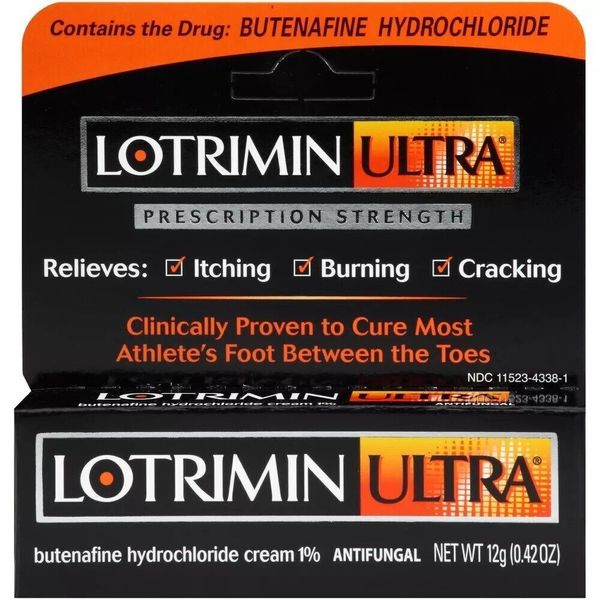 Lotrimin Ultra Antifungal Foot Cream - Regular .42 Oz