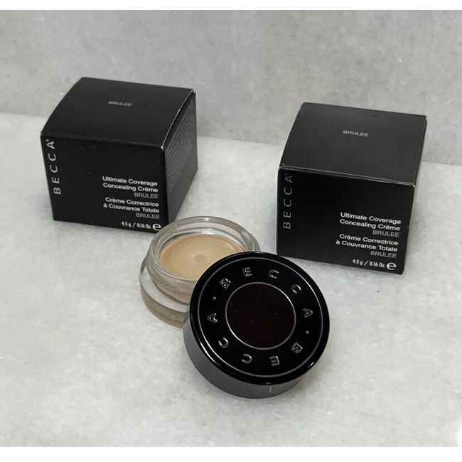 2 Becca Ultimate Coverage Concealing Creme - Brulee - 0.16oz