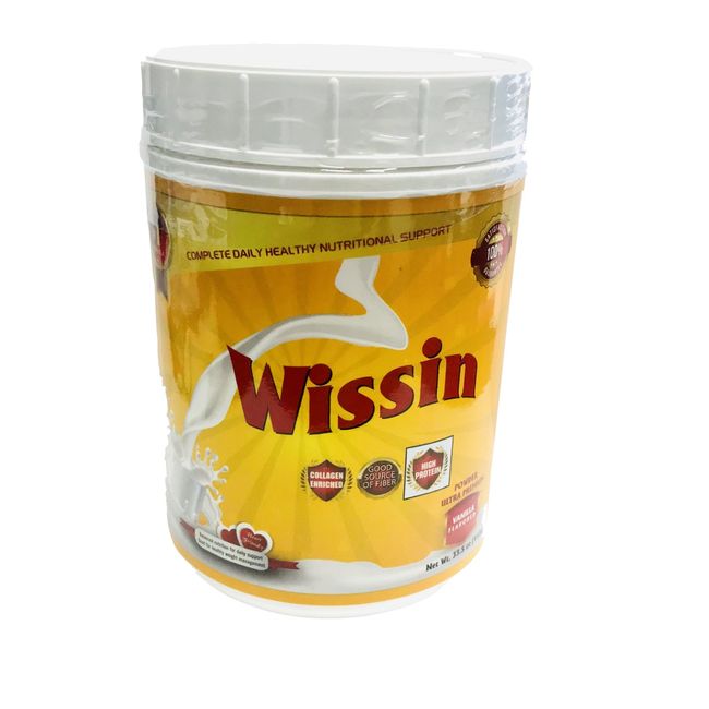 Wissin Powder Ultra Premium Vanilla flavored - Net Wt. 33.5 oz (950g)