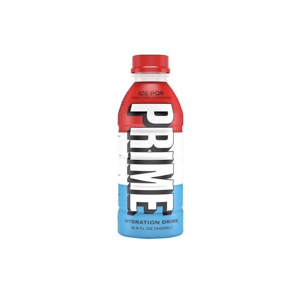 PRIME Ice Pop Hydration Drink By (LOGAN PAUL x KSI) 16.9 fl oz Bottles