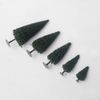 40pcs Model Pine Trees Deep Green Christmas Village HO Scale Railway Layout