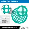 Cando Multi Resistance Web Yellow/ Green Small 7 in (18 cm)