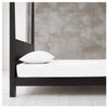 Gaveno Cavailia Plain Dyed Diamond Fitted Sheet Polyester-Cotton (Single-White)