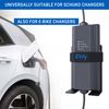 EVify EV Charger Holder - EV Type 2 Wall Bracket - Resistant stainless steel cable holder