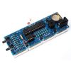 Wincal Electronic DIY Clock - 4-digit Digital LED Clock Kit - Automatically Displays Time/Temperature (White)