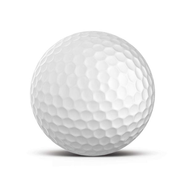 Ge24 Blanko Golfball - Individuell Bedruckt mit Text, Bild oder Logo (Weiß, 3er Pack)