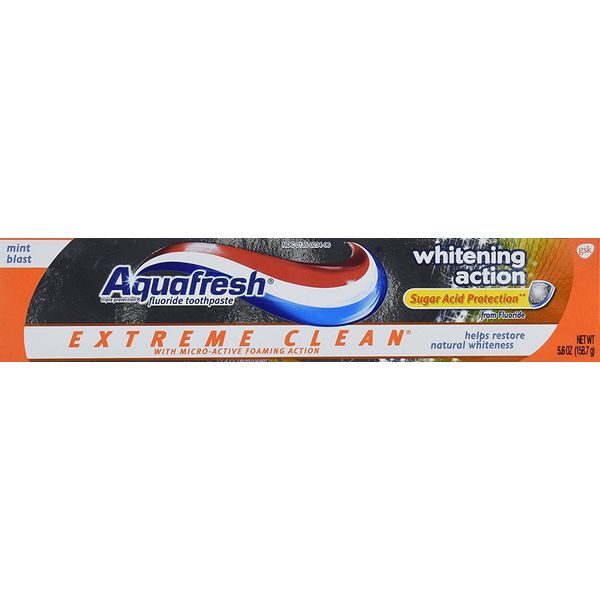 Aquafresh Extreme Clean Whitening 5.6 Ounces (Pack of 2)