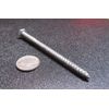 Galvanized Hex Head Lag Screw 1/4" Threads x 4.0" Length, 50 pcs