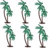 Oasis Supply Twin Coconut Palm Trees Cake Decorating Pick, 4-Inch, 12-Pack
