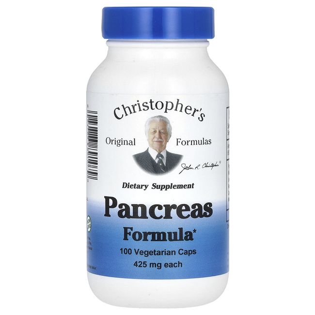 Pancreas Formula, 460 mg, 100 Vegetarian Caps