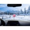 Coolballs Cool Pink Golf Car Antenna Ball/Mirror Dangler/Auto Dashboard Accessory