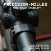 Monstrum Slim Profile Series V2 Ultralight Dual Ring Scope Mount | 30 mm Diameter