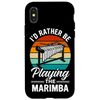 iPhone X/XS Funny Marimba Instrument Pun for a Marimba Player Case