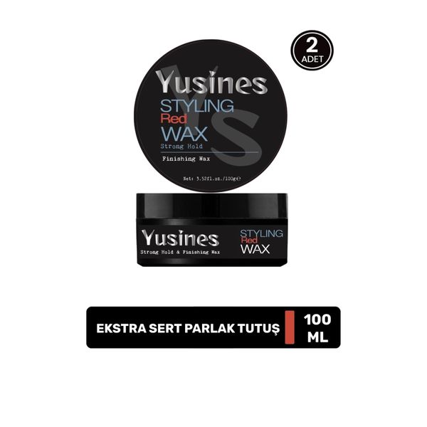 Saç Şekillendirici Parlak Wax 100 ml X2 Adet