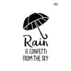 Viva Decor Blob Paint A3 Universal Stencil - Umbrella