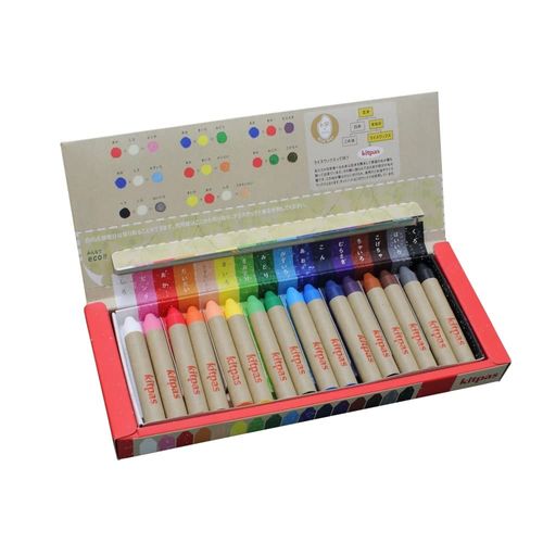 Nippon Rikaku KMRW-16C Kit Pass Medium Rice Wax, 16 Colors