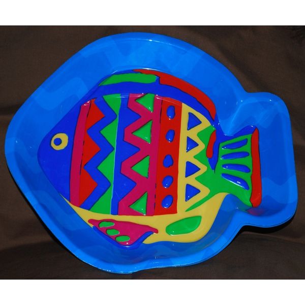 TROPICAL FISH CHIP BOWL OR JELLO MOLD