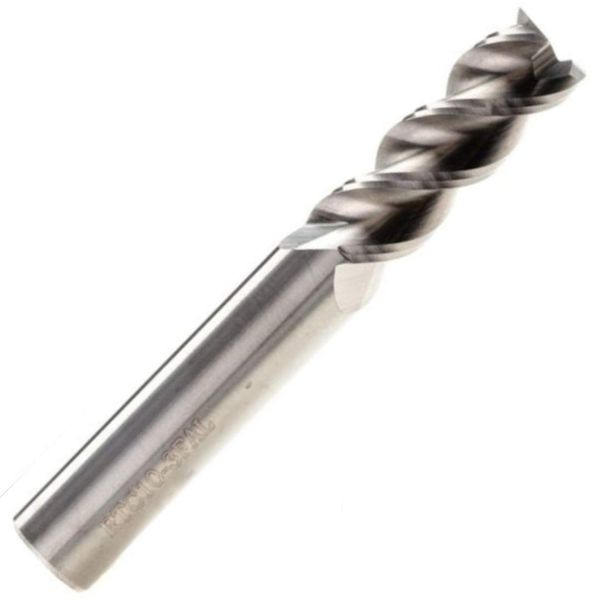 12mm Solid Carbide End Mill 45 Degree Helix 3 Flute for Aluminium (12mm)