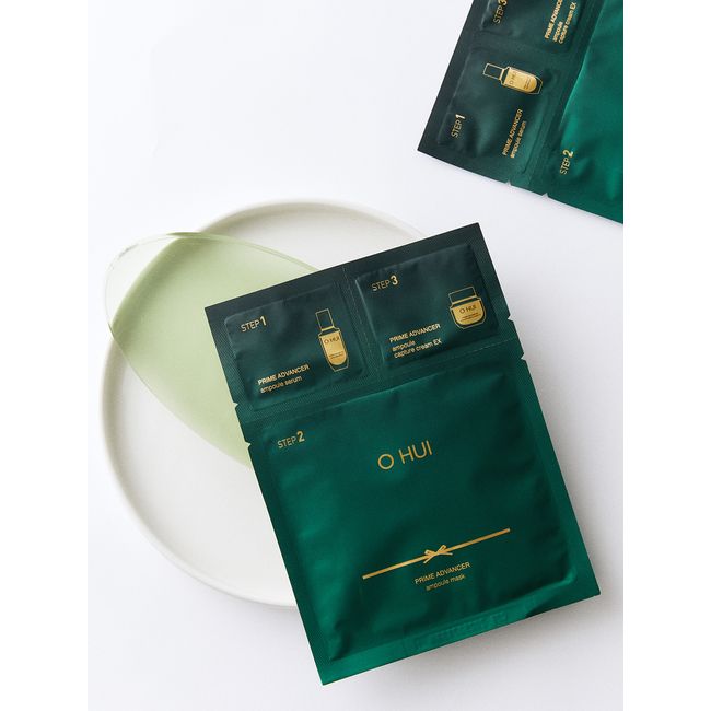 [OHUI] Prime Advancer Ampoule Mask 3-STEP Mask 8 sheets