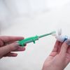 Dr. Brown's Crocodile Toddler Toothbrush, Green