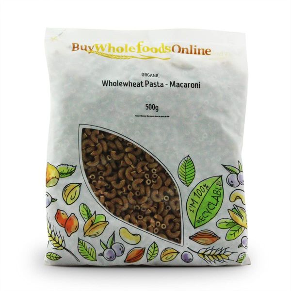 Organic Wholewheat Pasta - Macaroni 500g