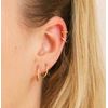 QWALIT Ear Piercing Gun Kit - Gold Self Piercing Earrings Kit With Studs