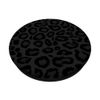 Black Gray Cheetah Print Leopard Skin Pattern PopSockets Adhesive PopGrip