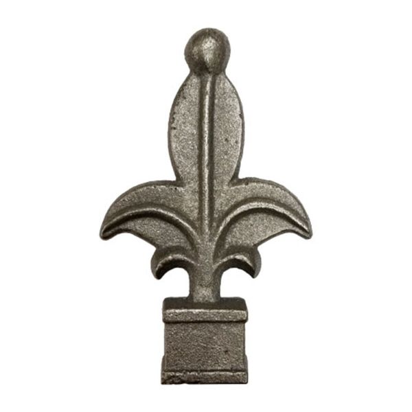 1/2" Finial Fleur-de-lis for Square Pipe Gate Fence Ornamental