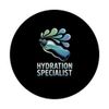 Hydration Specialist Waterboy Team Manager PopSockets Adhesive PopGrip