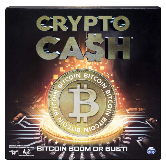 Crypto Cash Game, Fast-Paced Bitcoin Betting Game for Teens and Adults Aged 14 and Up
