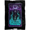 Morrigan Blanket Death Tarot Card Celtic Witchcraft Pagan Witch Throw (60x50)