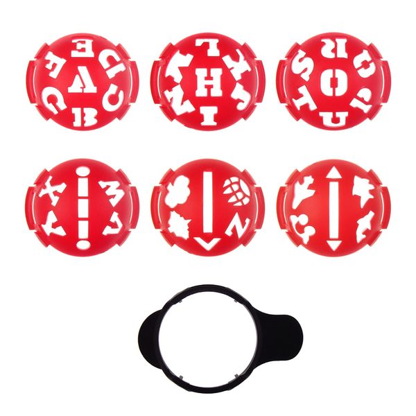 Future Cruise Golf Ball Line Marker Template Liner (Red)