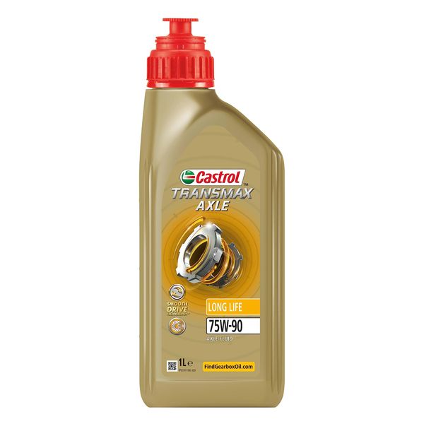 Castrol TRANSMAX Axle Long Life 75W-90 Gear Oil, 1 L