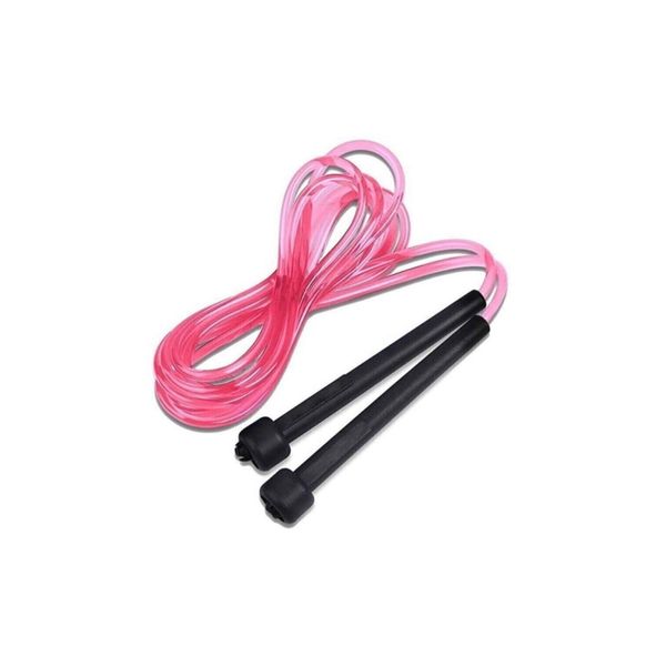 Skipping Rope for Adults & Children, Men & Women - for Fitness, Crossfit, Sports, Boxing and Leisure - Adjustable Size - Speed Rope, Jump Rope, Jump Rope (Pink)