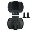 POFET 2Pcs Motorcycle Helmet Bluetooth Intercom Headset Mount, V6/V4 Compatible, 2 Count Clip Brackets