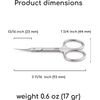 Professional Cuticle Scissors Maluk Medium