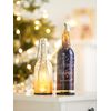 VBS Glass Lantern Bottle Height 22 cm with Hanging Chain