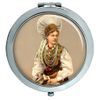 A Hungarian Woman Compact Mirror