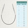 KnitPro Nova Fixed Circular Needles 10" (25cm) | 3.75mm