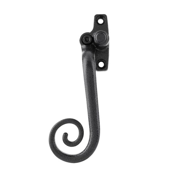 Timber Series Monkey Tail Espag Window Handle (Hex Locking) - (Left Hand) - Antique Black