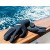 Cressi Neoprenhandschuhe High Stretch, Schwarz/Logo Blau, S