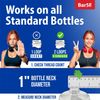 Universal Shampoo and Conditioner Pump for 1L Bottles, 2-Pack, White